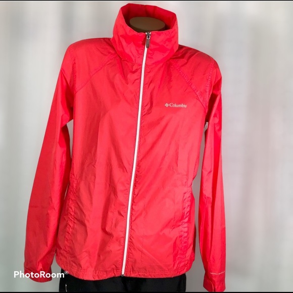 Columbia Jackets & Blazers - Columbia Omni Shield Windbreaker Rain Coat Red XL